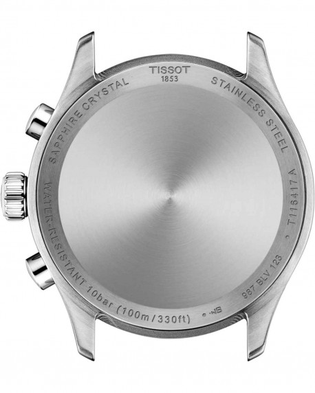 TISSOT T-Sport Chrono L Black Leather Strap T1164171605200 