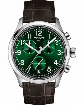 TISSOT T-Sport Chrono L Brown Leather Strap T1164171609200