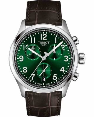 TISSOT T-Sport Chrono L Brown Leather Strap T1164171609200