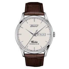 TISSOT Heritage Visodate Automatic Brown Leather Strap T1184301627100