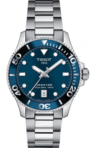 TISSOT Seastar 1000 Stainless Steel Bracelet T1202101104100 