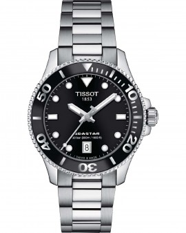 TISSOT T-Sport Seastar 1000 Silver Stainless Steel Bracelet T1202101105100