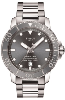 TISSOT Seastar 1000 Powermatic 80 Stainless Steel T1204071108101