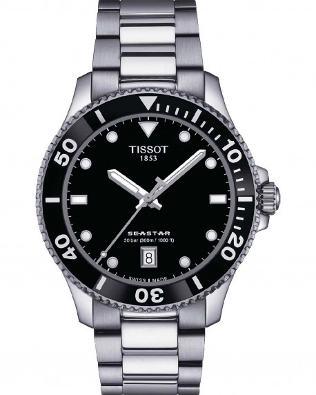 TISSOT T-Sport Seastar 1000 Stainless Steel Bracelet T1204101105100 