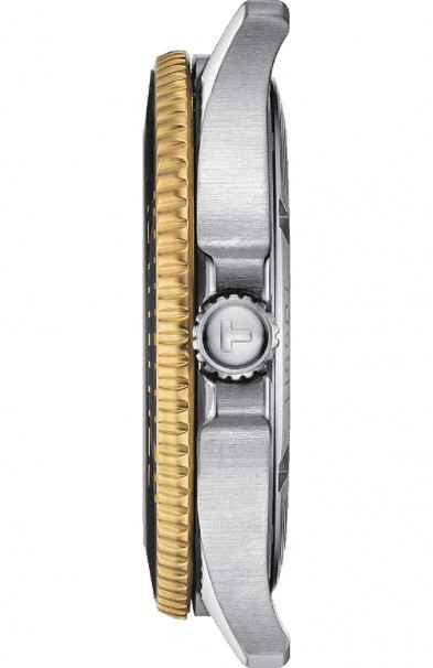 TISSOT Seastar 1000 Two Tone Stainless Steel Bracelet T1204102205100 