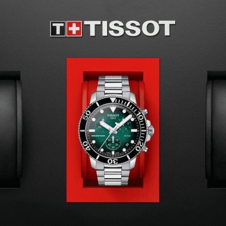 TISSOT Seastar Chronograph Stainless Steel T1204171109101 