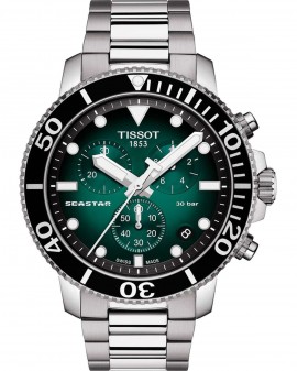 TISSOT Seastar Chronograph Stainless Steel T1204171109101