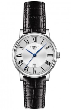 TISSOT T-Classic Carson Black Leather Strap T1222101603300