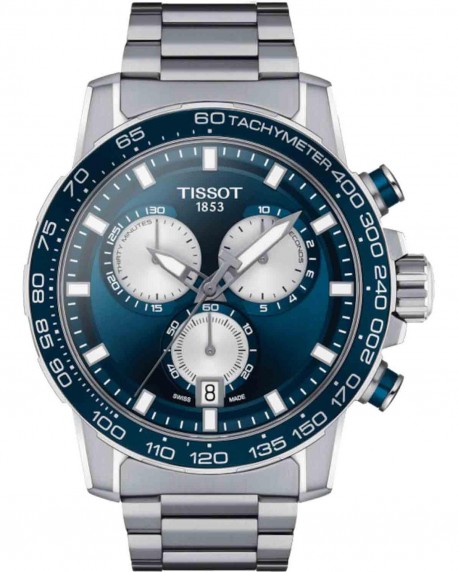 TISSOT T-Sport Supersport Chronograph Stainless Steel Bracelet T1256171104100 