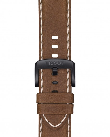 TISSOT Supersport Brown Leather Cronograph T1256173605101 