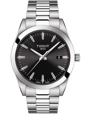 TISSOT T-Classic Gentleman Silver Stainless Steel Bracelet T1274101105100