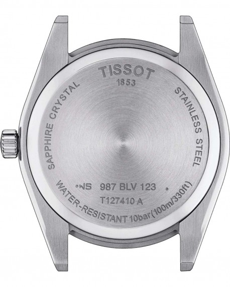 TISSOT T-Classic Gentleman Silver Stainless Steel Bracelet T1274101105100 