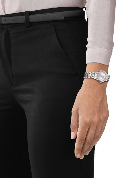 TISSOT Classic Dream Lady Silver Stainless Steel Bracelet T1292101103100 