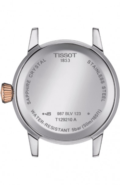 TISSOT Classic Dream Two Tone Stainless Steel Bracelet T1292102201300 