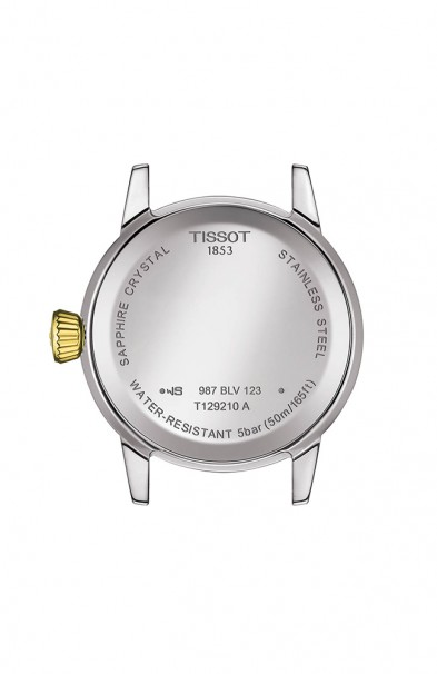 TISSOT Classic Dream Lady Two Tone Stainless Steel Bracelet T1292102203100 