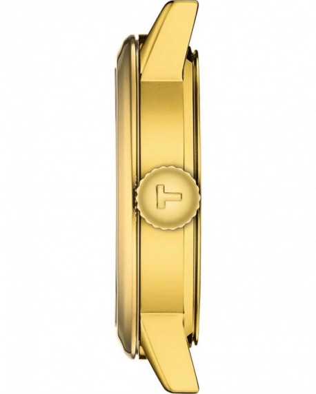 TISSOT T-Classic Classic Dream Gold Stainless Steel Bracelet T1292103326300 