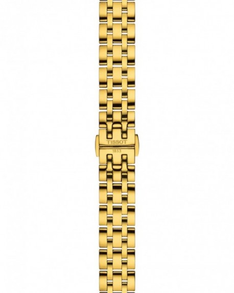 TISSOT T-Classic Classic Dream Gold Stainless Steel Bracelet T1292103326300 