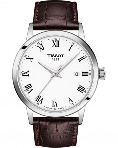 TISSOT Classic Dream Brown Leather Strap T1294101601300 