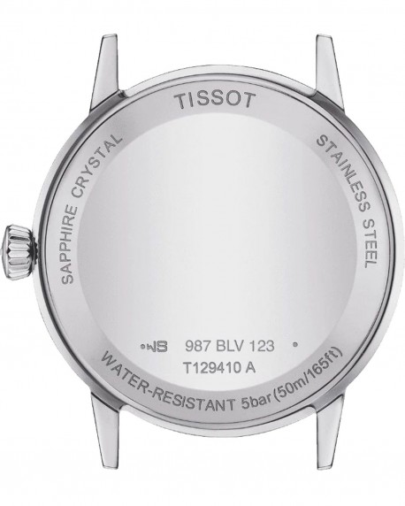 TISSOT Classic Dream Black Leather Strap T1294101605300 