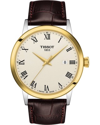 TISSOT Classic Dream Brown Leather Strap T1294102626300
