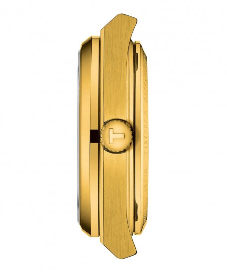 TISSOT PRX Powermatic 80 35mm Gold Stainless Steel Bracelet T1372073302100 