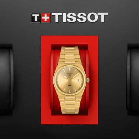 TISSOT PRX Gold Stainless Steel Bracelet T1372103302100 