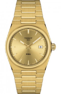 TISSOT PRX Gold Stainless Steel Bracelet T1372103302100