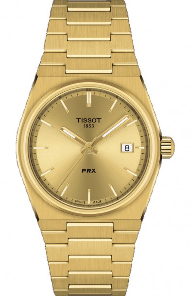 TISSOT PRX Gold Stainless Steel Bracelet T1372103302100 