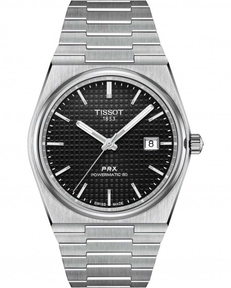 TISSOT PRX 40 Powermatic 80 Automatic Stainless Steel Bracelet T1374071105100 