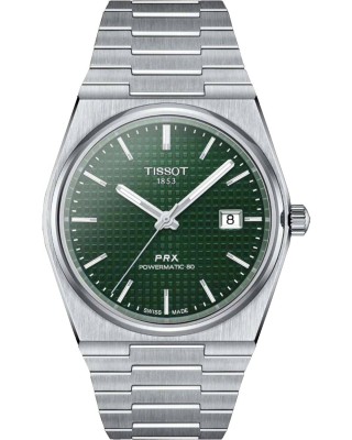 TISSOT PRX Powermatic 80 Automatic Stainless Steel Bracelet T1374071109100