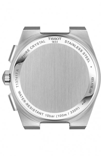 TISSOT PRX Chronograph Stainless Steel Bracelet T1374171103100 