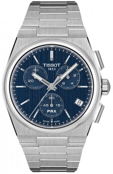 TISSOT PRX Chronograph Stainless Steel Bracelet T1374171104100