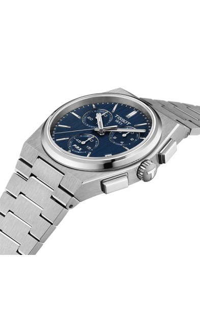 TISSOT PRX Chronograph Stainless Steel Bracelet T1374171104100 