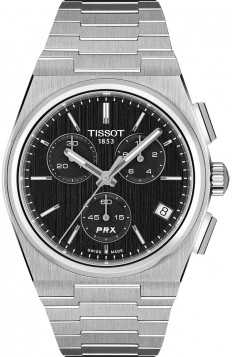 TISSOT PRX Chronograph Stainless Steel Bracelet T1374171105100