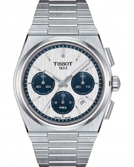 TISSOT T-Classic PRX Automatic Chronograph Stainless Steel Bracelet T1374271101101