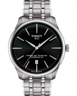 TISSOT T-Classic Chemin Des Tourelles Automatic Stainless Steel Bracelet T1394071109100