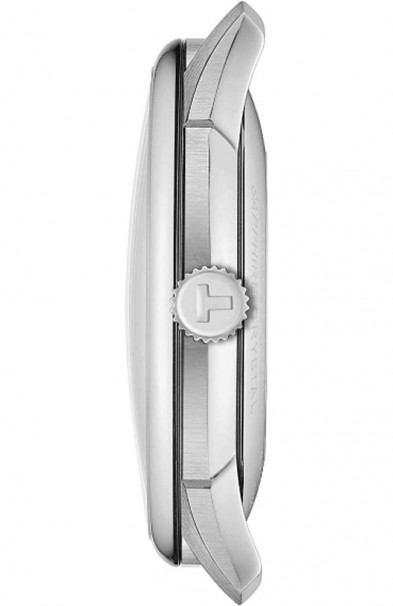 TISSOT Chemin Des Tourelles Powermatic 80 Brown-Green Leather Strap T1394071626100 