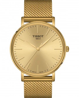 TISSOT T-Classic Everytime Gold Stainless Steel Bracelet T1434103302100
