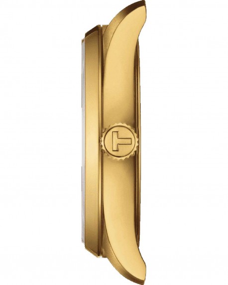 TISSOT T-Classic PR 100 Gold Stainless Steel Bracelet T1502103302100 