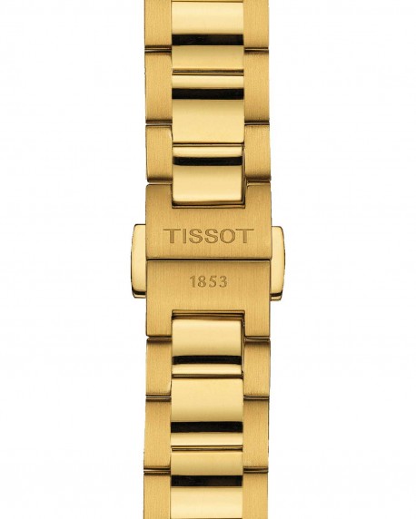 TISSOT T-Classic PR 100 Gold Stainless Steel Bracelet T1502103302100 