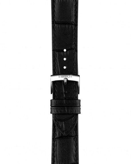 TISSOT T-Classic PR 100 Black Leather Strap T1504101601100 