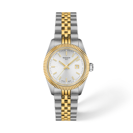 TISSOT T-Classic Ballade 30mm TwoTone Stainless Steel Bracelet T1560102203100