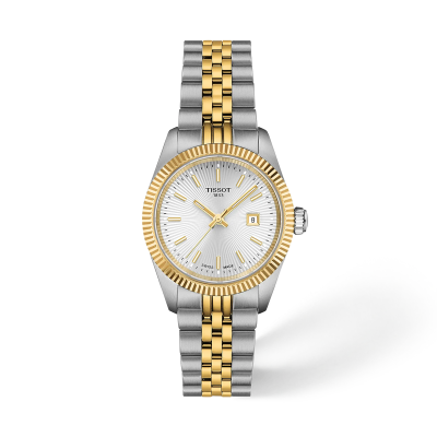 TISSOT T-Classic Ballade 30mm TwoTone Stainless Steel Bracelet T1560102203100