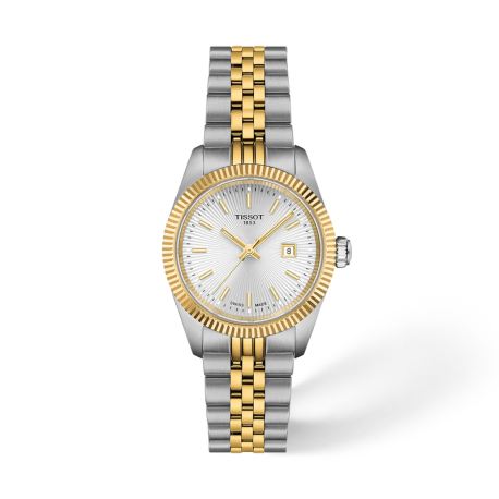 TISSOT T-Classic Ballade 30mm TwoTone Stainless Steel Bracelet T1560102203100 