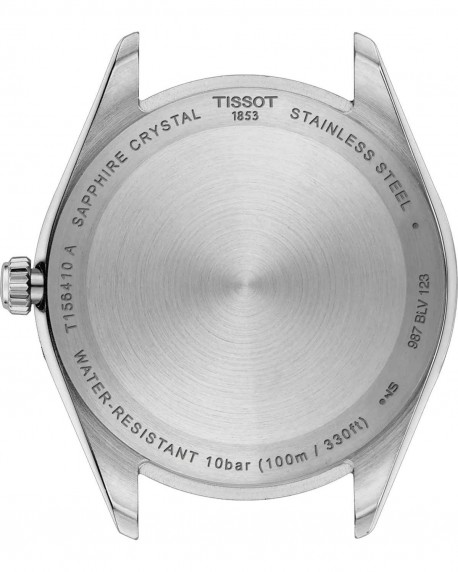TISSOT T-Classic Ballade Silver Stainless Steel Bracelet T1564101135100 