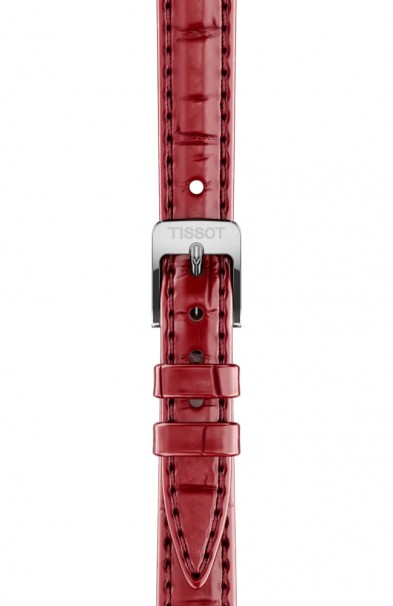 TISSOT SRV Bordeaux Leather Strap T1601101642300 