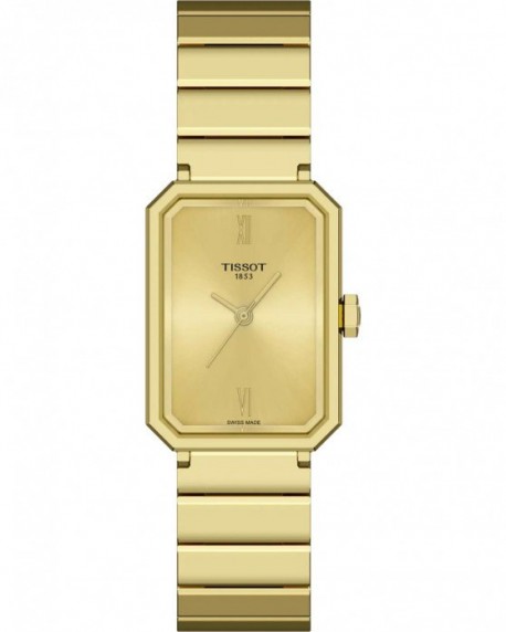TISSOT SRV Gold Stainless Steel Bracelet T1601103302300 