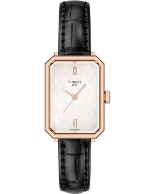 TISSOT SRV Black Leather Strap T1601103611300 TISSOT SRV Black Leather Strap T1601103611300