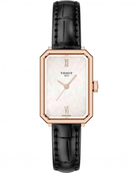 TISSOT SRV Black Leather Strap T1601103611300 