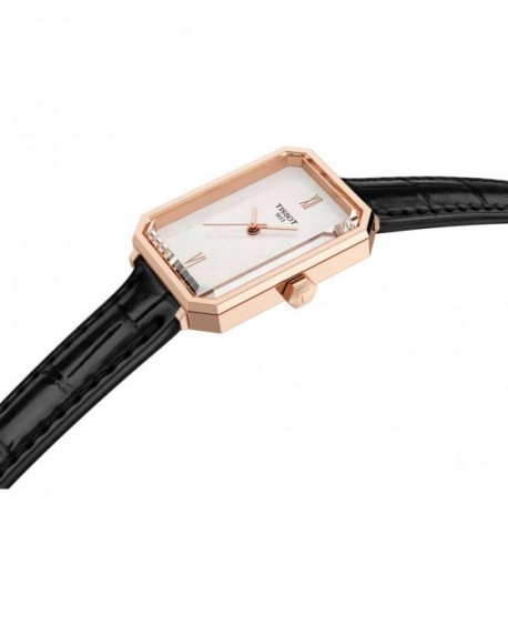 TISSOT SRV Black Leather Strap T1601103611300 